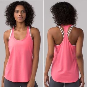 Like new lululemon tech mesh singlet Sz 6
